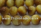 CTE1402 15.5 inches 8mm round golden tiger eye beads wholesale