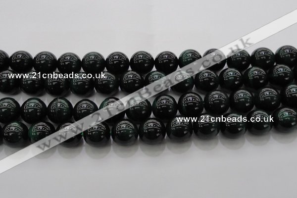 CTE1435 15.5 inches 14mm round green tiger eye beads wholesale