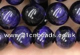 CTE2023 15.5 inches 8mm round purple tiger eye beads wholesale