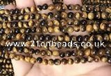 CTE2146 15.5 inches 5mm round yellow tiger eye beads wholesale