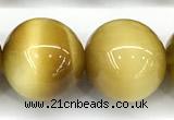 CTE2386 15 inches 14mm round golden tiger eye beads