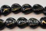CTE650 15.5 inches 16*16mm heart blue tiger eye beads wholesale