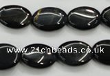 CTE75 15.5 inches 13*18mm oval blue tiger eye gemstone beads