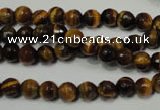 CTE751 15.5 inches 6mm faceted round yellow tiger eye beads wholesale