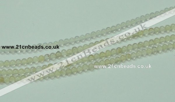 CTG43 15.5 inches 2mm round tiny white chalcedony beads wholesale