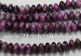 CTJ510 15.5 inches 3*6mm rondelle dyed purple jasper beads wholesale