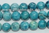 CTJ633 15.5 inches 10mm round dyed blue jasper beads wholesale
