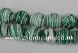 CTU1128 15.5 inches 10mm round synthetic turquoise beads wholesale