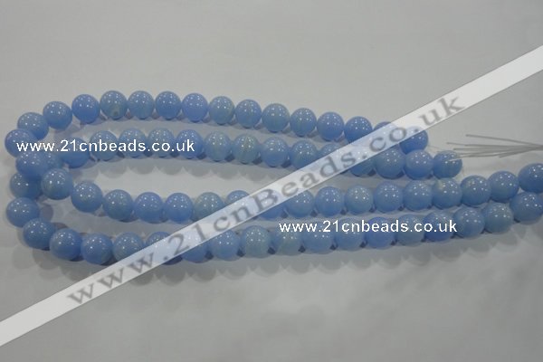 CTU1731 15.5 inches 4mm round synthetic turquoise beads