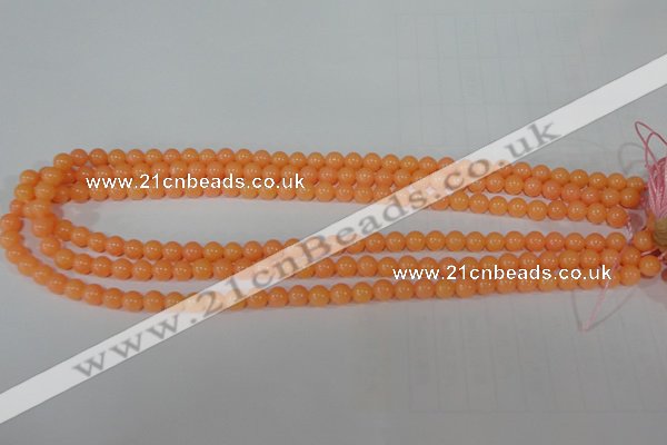 CTU2532 15.5 inches 6mm round synthetic turquoise beads