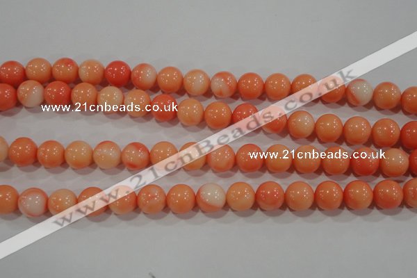 CTU2635 15.5 inches 12mm round synthetic turquoise beads