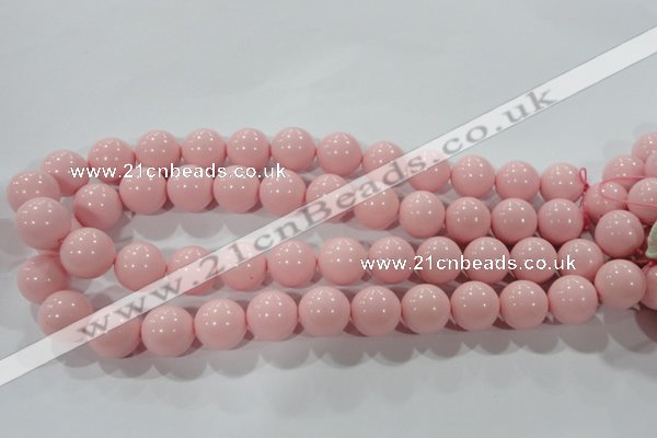 CTU2676 15.5 inches 20mm round synthetic turquoise beads