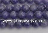 CTZ502 15.5 inches 7mm round natural tanzanite gemstone beads