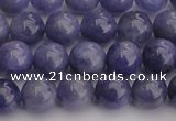CTZ504 15.5 inches 10mm round natural tanzanite gemstone beads