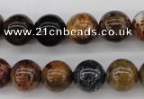 CWJ283 15.5 inches 11mm round wood jasper gemstone beads wholesale