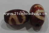 DZI01 5PCS 8*12mm oval loose Tibetan Agate Dzi Beads wholesale