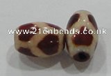 DZI03 5PCS 8*12mm oval loose Tibetan Agate Dzi Beads wholesale