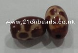 DZI06 5PCS 8*12mm oval loose Tibetan Agate Dzi Beads wholesale