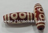 DZI113 14*35mm oval loose Tibetan Agate Dzi Beads wholesale