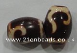 DZI17 3PCS 10*14mm oval loose Tibetan Agate Dzi Beads wholesale