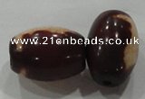 DZI21 3PCS 10*14mm oval loose Tibetan Agate Dzi Beads wholesale