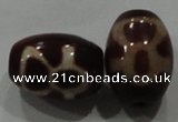 DZI22 3PCS 10*14mm oval loose Tibetan Agate Dzi Beads wholesale