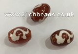 DZI370 10*14mm drum tibetan agate dzi beads wholesale