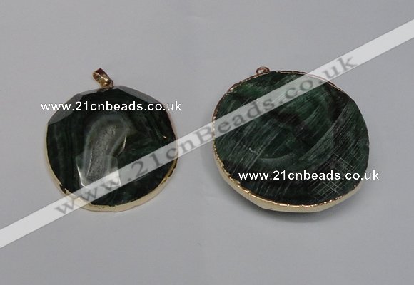 NGP1530 50*55mm - 55*60mm freeform druzy agate pendants
