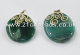 NGP2832 30*35mm - 35*45mm freeform agate gemstone pendants wholesale