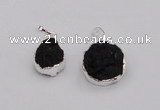 NGP4066 18*25mm – 25*30mm freeform Tektite pendants wholesale