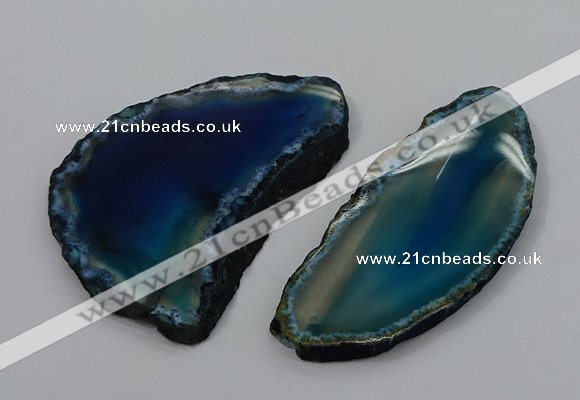 NGP4260 35*50mm - 45*80mm freefrom agate pendants wholesale