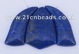 NGP51 Fashion lapis lazuli gemstone pendants set jewelry wholesale