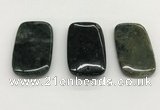 NGP5515 30*50mm rectangle ocean agate pendants wholesale