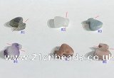 NGP9736 11*11mm  mixed gemstone pendants wholesale