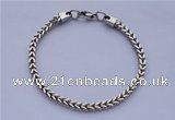 SSB27 9 inches 5mm width 304 stainless steel bracelet wholesale