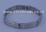 SSB83 8 inches 10mm width 304 stainless steel fashion bracelet