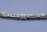 SSN06 19.5 inches gold plated 304 stainless steel necklace wholesale