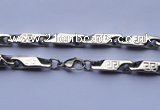 SSN10 23.5 inches 304 stainless steel fashion necklace wholesale