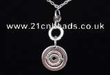 SSN15 21 inches 304 stainless steel chain dangling charms necklace