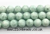 CAS308 15.5 inches 20mm round snowflake angelite gemstone beads