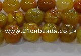 CAA1043 15.5 inches 10mm round dragon veins agate beads wholesale