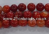 CAA1046 15.5 inches 6mm round dragon veins agate beads wholesale