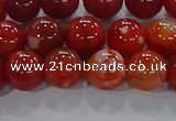 CAA1048 15.5 inches 10mm round dragon veins agate beads wholesale