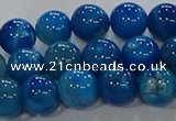 CAA1058 15.5 inches 10mm round dragon veins agate beads wholesale