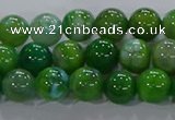 CAA1067 15.5 inches 8mm round dragon veins agate beads wholesale