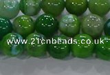 CAA1068 15.5 inches 10mm round dragon veins agate beads wholesale