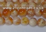 CAA1071 15.5 inches 6mm round sakura agate gemstone beads