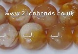 CAA1075 15.5 inches 14mm round sakura agate gemstone beads