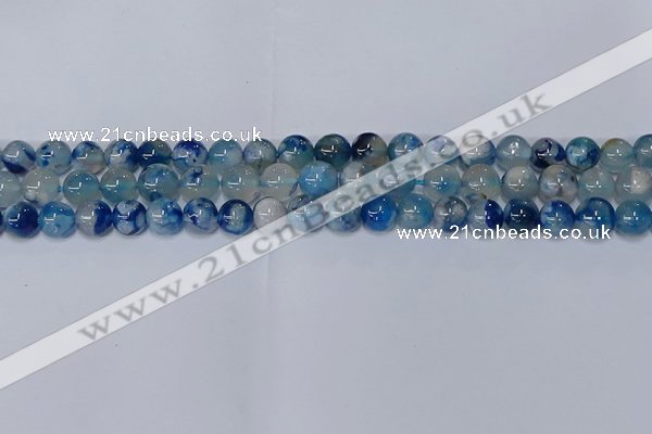 CAA1081 15.5 inches 6mm round sakura agate gemstone beads