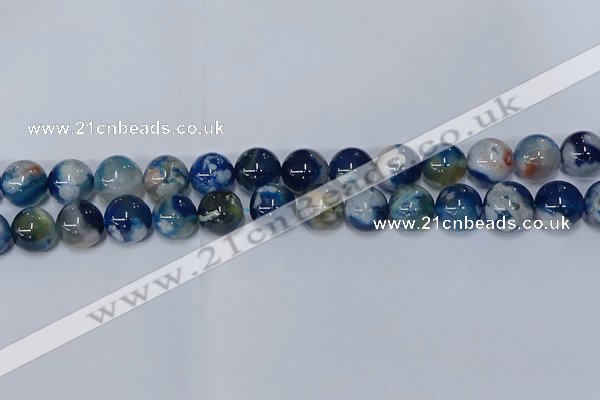 CAA1084 15.5 inches 12mm round sakura agate gemstone beads